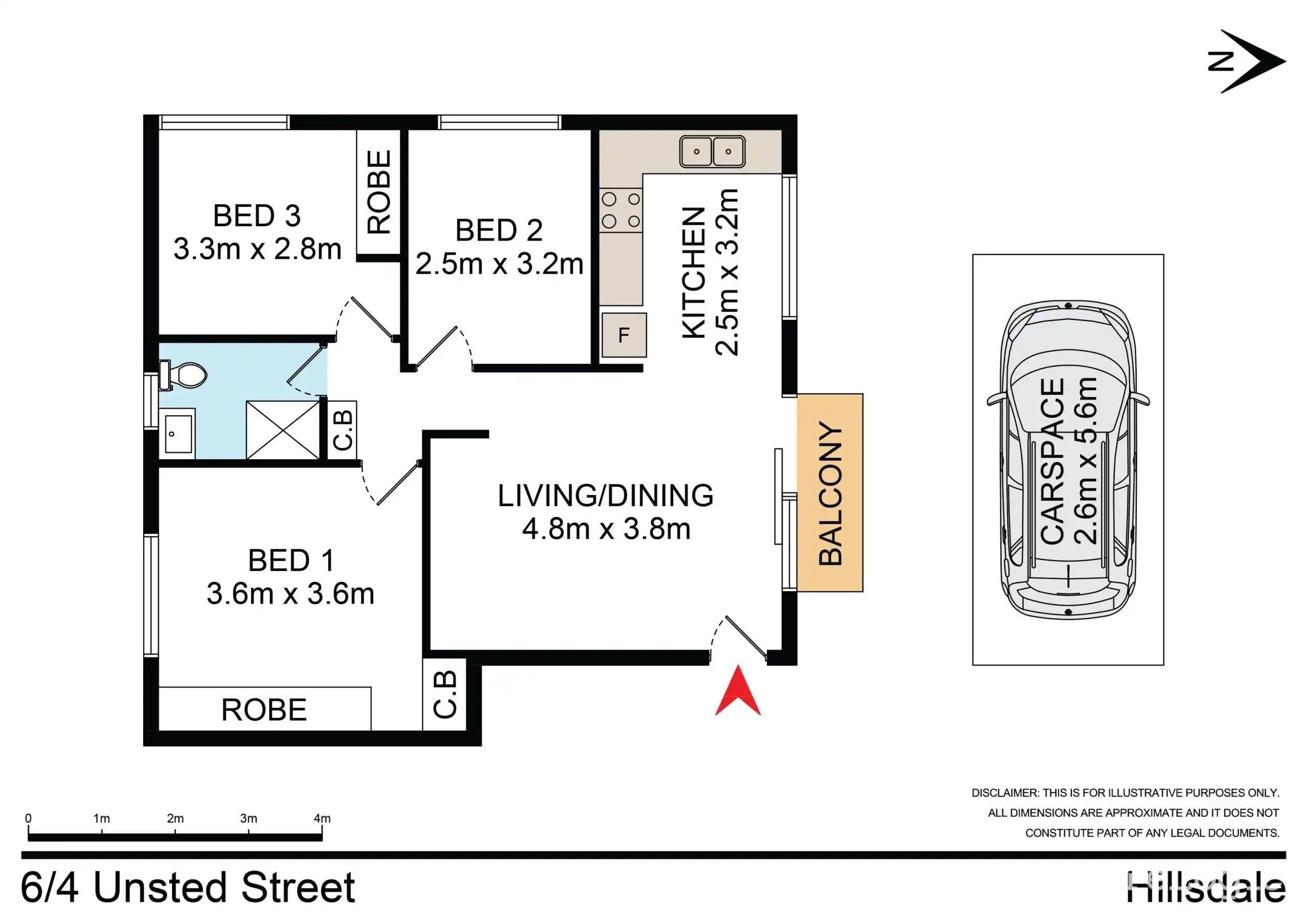 Model - 6/4 Unsted Crescent Hillsdale
